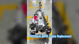 미쓰비시 파제로용 4M40 4M40T 디젤 엔진 어셈블리 사용