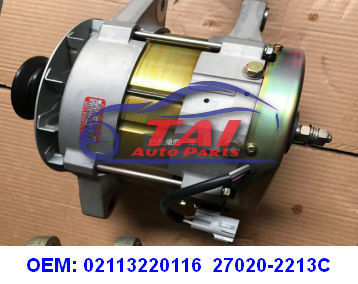 좋은 가격 오토바이 엔진 부품 02113220116 27020-2213C HINO 24V 120A 온라인으로