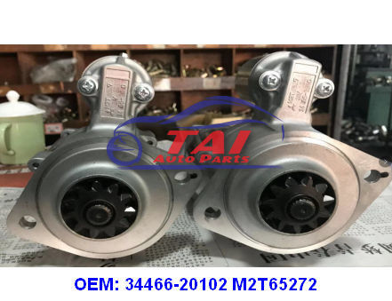 좋은 가격 34466-20102 M2T65272 산업용 엔진 부품 MITSUBISHI S4E 24V 11T용 시작 모터 온라인으로