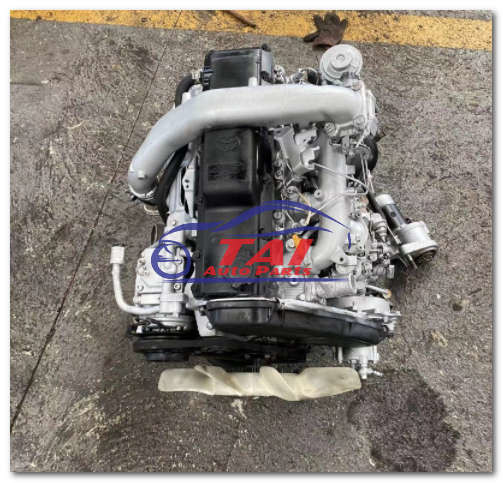 Toyota Land Cruiser Prado 1KZT Used 6 Cylinder Diesel Engine Assembly With Geatbox