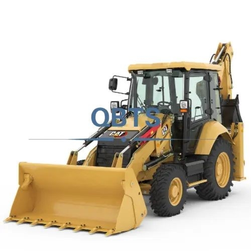 Hydraulic 4 Wheel Backhoe Loader Bucket Capacity 4.5m Construction Engineering Equipment