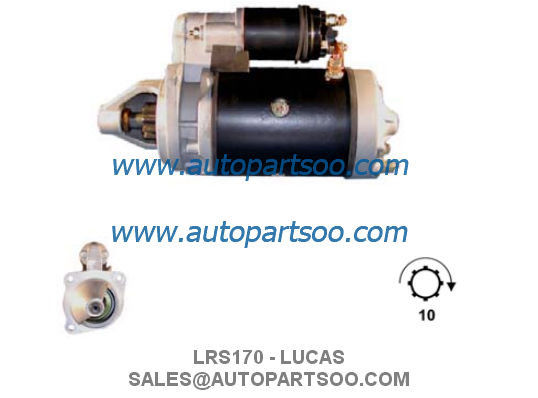 LRS00170 LRS170 - LUCAS Starter Motor 12V 2.1KW 10T MOTORES DE ARRANQUE