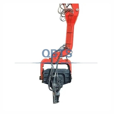발굴기 장착 수압 스파일 드라이버 수압 Vibro 망치 잎 스파일 운전 Doosan