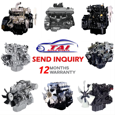 사용 된 원본 4JB1T 4JB1-T 인테르쿨링 엔진 Isuzu NKR