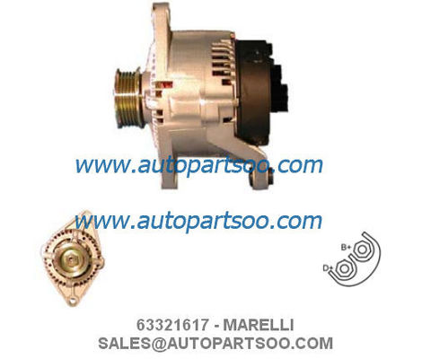 좋은 가격 63321361 63321617 - MARELLI 발전기 12V 75A Alternadores 온라인으로