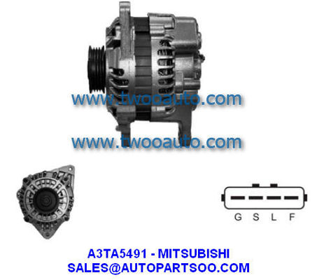 좋은 가격 A3TA5491 MD374904 - 미츠비시 발전기 12V 100A Alternadores 온라인