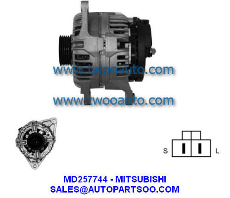 좋은 가격 MD257744 MD357744 - 미츠비시 발전기 12V 85A Alternadores 온라인으로