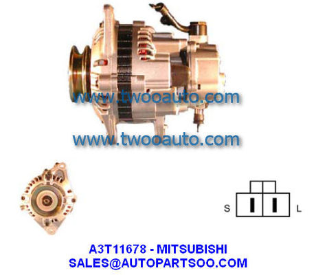 좋은 가격 A3T11678 A3TN1578 - 미츠비시 발전기 12V 90A Alternadores 온라인