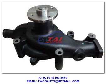 Good price K13ctv 수력 조타 펌프, Hino Oem를 위한 K13c 엔진 수도 펌프 16100-3670 온라인으로