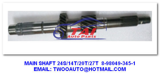 좋은 가격 자동차 부품 일본 트럭 부품 8-98049-345-1 Isuzu VGS 픽업용 주식차 셰프트 조립 24S/14T/20T/27T 주식차 셰프트 온라인으로