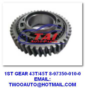 좋은 가격 43T/45T 일본 트럭 부품 8-97350-010-0, 4JH1-TC 4HF1-2005 NKR-71MYY5T 1ST 기어 온라인으로