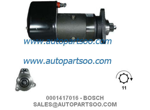 0001411015 0001417016 - BOSCH 시동기 모터 24V 6.6KW 11T MOTORES DE ARRANQUE