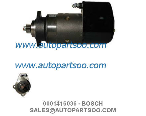 0001416036 - BOSCH 시동기 모터 24V 6.6KW 11T MOTORES DE ARRANQUE