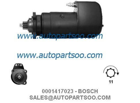 좋은 가격 0001411010 0001417023 - BOSCH 스타터 모터 24V 6.6KW 11T MOTORES DE ARRANQUE 온라인으로