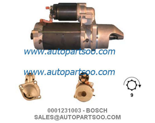 좋은 가격 0001231003 0986017990 - BOSCH 스타터 모터 24V 4KW 9T MOTORES DE ARRANQUE 온라인으로