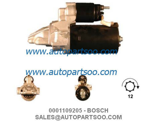 좋은 가격 0001109205 0001109304 - BOSCH 스타터 모터 12V 2KW 12T MOTORES DE ARRANQUE 온라인으로