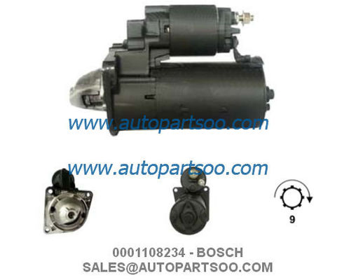 좋은 가격 0001108234 0001108235 - BOSCH 스타터 모터 12V 1.4KW 9T MOTORES DE ARRANQUE 온라인으로
