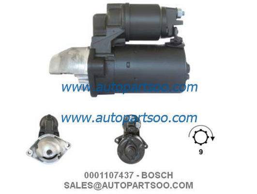 좋은 가격 0001107437 0986021240 - BOSCH 스타터 모터 12V 1.1KW 9T MOTORES DE ARRANQUE 온라인으로