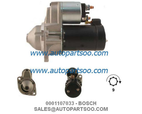 좋은 가격 0001107033 0001107062 - BOSCH 스타터 모터 12V 1.1KW 9T MOTORES DE ARRANQUE 온라인으로