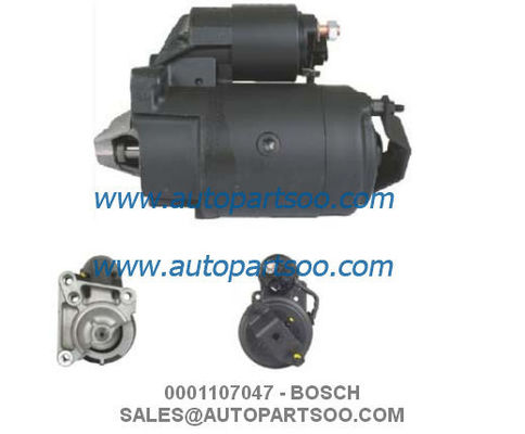 좋은 가격 0001107047 - BOSCH 스타터 모터 12V 1.1KW 10T MOTORES DE ARRANQUE 온라인으로