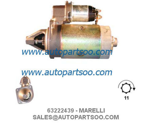 좋은 가격 63222400 63222439 - MARELLI 스타터 모터 12V 1.3KW 11T MOTORES DE ARRANQUE 온라인으로