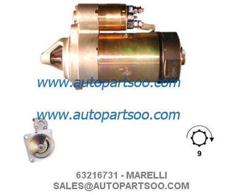 좋은 가격 63216731 ​​63216747 - MARELLI 스타터 모터 12V 4KW 9T MOTORES DE ARRANQUE 온라인으로