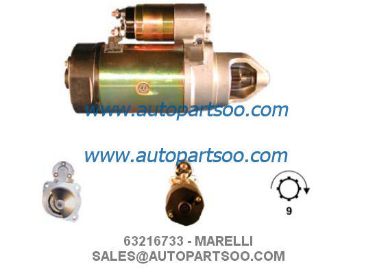 좋은 가격 63216702 63216733 - MARELLI 스타터 모터 24V 4KW 9T MOTORES DE ARRANQUE 온라인으로