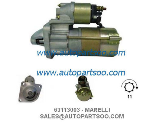 좋은 가격 63113003 0001108204 - MARELLI 스타터 모터 12V 1.8KW 9,10T MOTORES DE ARRANQUE 온라인으로