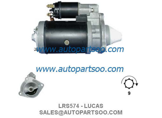좋은 가격 LRS00574 LRS574 - LUCAS 스타터 모터 12V 2.1KW 9T 모터 드 배열 온라인으로