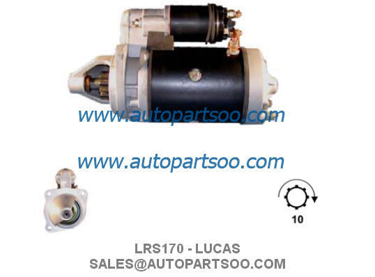 좋은 가격 LRS00170 LRS170 - LUCAS 스타터 모터 12V 2.1KW 10T 모터 드 배열 온라인으로