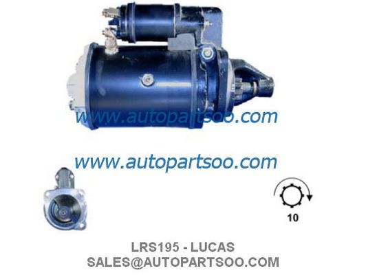 좋은 가격 LRS195 LRS968 - LUCAS 스타터 모터 12V 2.8KW 10T MOTORES DE ARRANQUE 온라인으로