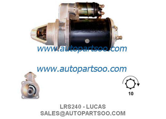 좋은 가격 LRS240 0001359045 - LUCAS 스타터 모터 12V 2.8KW 10T MOTORES DE ARRANQUE 온라인으로