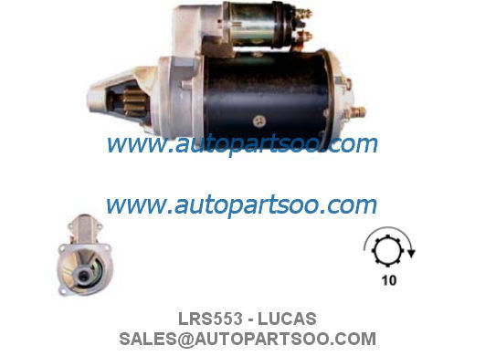 좋은 가격 LRS553 DR83337 - LUCAS 스타터 모터 12V 2.8KW 10T MOTORES DE ARRANQUE 온라인으로