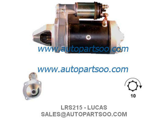 좋은 가격 LRS215 LRS247 - LUCAS 스타터 모터 12V 2.1KW 10T 모터 드 배열 온라인으로