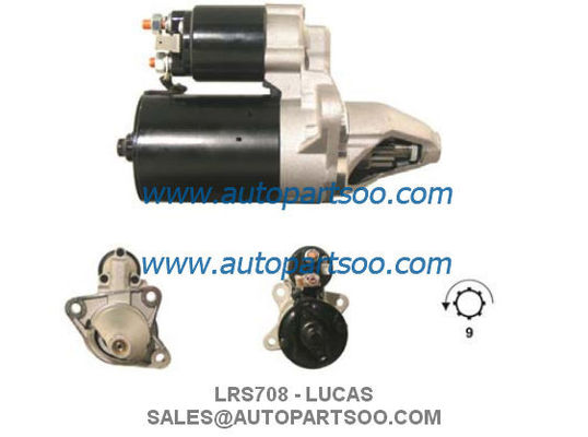 좋은 가격 LRS708 LRS899 - LUCAS 스타터 모터 12V 0.8KW 9T 모터 드 배열 온라인으로