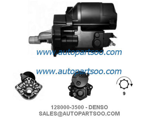 좋은 가격 128000-3500 128000-7500 - DENSO 스타터 모터 12V 1.4KW 9T 모터 드 배열 온라인으로