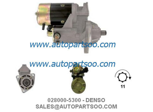 좋은 가격 028000-5300 28100-77090 - DENSO 스타터 모터 24V 4.5KW 11T MOTORES DE ARRANQUE 온라인으로