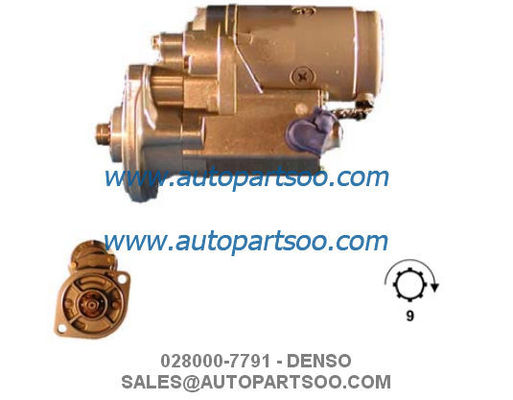 좋은 가격 028000-7791 128000-0020 - 덴소 시작 모터 12V 2KW 9T MOTORES DE ARRANQUE 온라인으로