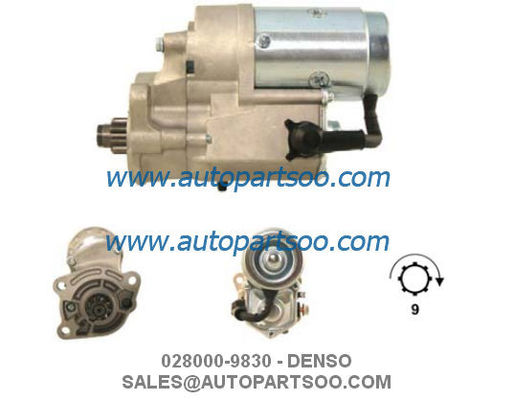 좋은 가격 028000-9830 128000-7030 - DENSO 스타터 모터 12V 2KW 9T MOTORES DE ARRANQUE 온라인으로