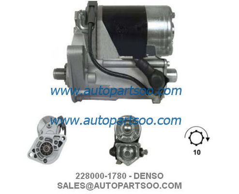 좋은 가격 228000-1780 228000-5020 - DENSO 스타터 모터 12V 2.2KW 10T 모터 드 배열 온라인으로