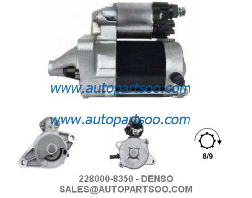 좋은 가격 228000-8350 228000-9530 - DENSO 스타터 모터 12V 0.7KW 8,9T 모터 배열 온라인으로