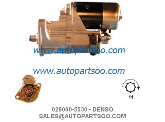좋은 가격 028000-5530 028000-5620 - DENSO 스타터 모터 24V 4.5KW 11T MOTORES DE ARRANQUE 온라인으로