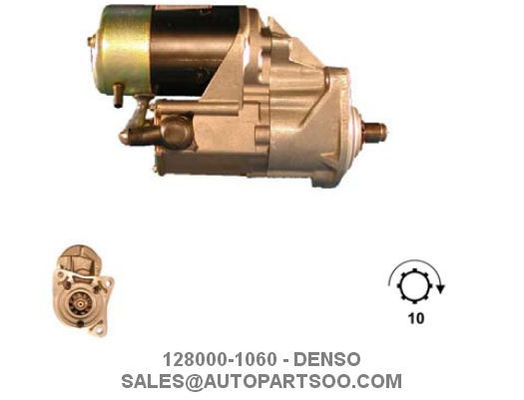 좋은 가격 028000-0960 128000-1060 - DENSO 스타터 모터 12V 2.5KW 10T MOTORES DE ARRANQUE 온라인으로