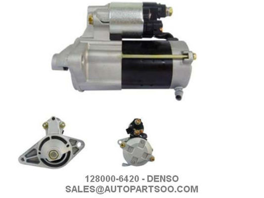 좋은 가격 128000-5682 128000-6420 - DENSO 스타터 모터 12V 0.8KW 8,9T 모터 드 배열 온라인으로