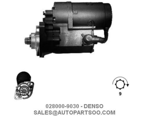 좋은 가격 028000-9030 228000-0691 - DENSO 스타터 모터 12V 2KW 9T MOTORES DE ARRANQUE 온라인으로