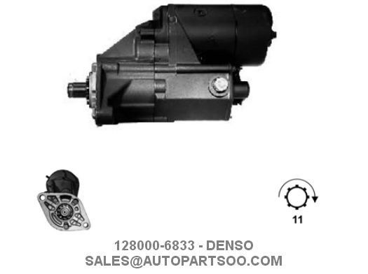 좋은 가격 128000-6833 128000-7360 - DENSO 스타터 모터 12V 2.5KW 11T MOTORES DE ARRANQUE 온라인으로