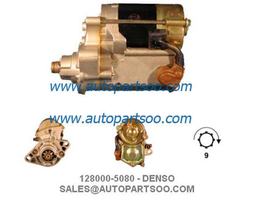 좋은 가격 128000-5080 228000-0210 - DENSO 스타터 모터 12V 1KW 9T MOTORES DE ARRANQUE 온라인으로