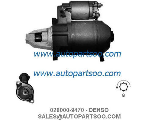 좋은 가격 028000-9470 128000-3621 - DENSO 스타터 모터 12V 0.8KW 8T MOTORES DE ARRANQUE 온라인으로
