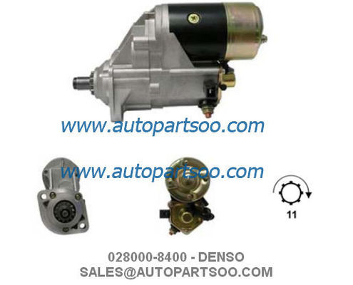 좋은 가격 028000-8400 028000-8401 - DENSO 스타터 모터 12V 2.5KW 11T 모터 드 배열 온라인으로