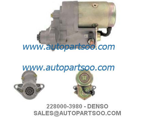 좋은 가격 228000-3980 228000-3981 - DENSO 스타터 모터 12V 1.7KW 11T 모터 드 배열 온라인으로